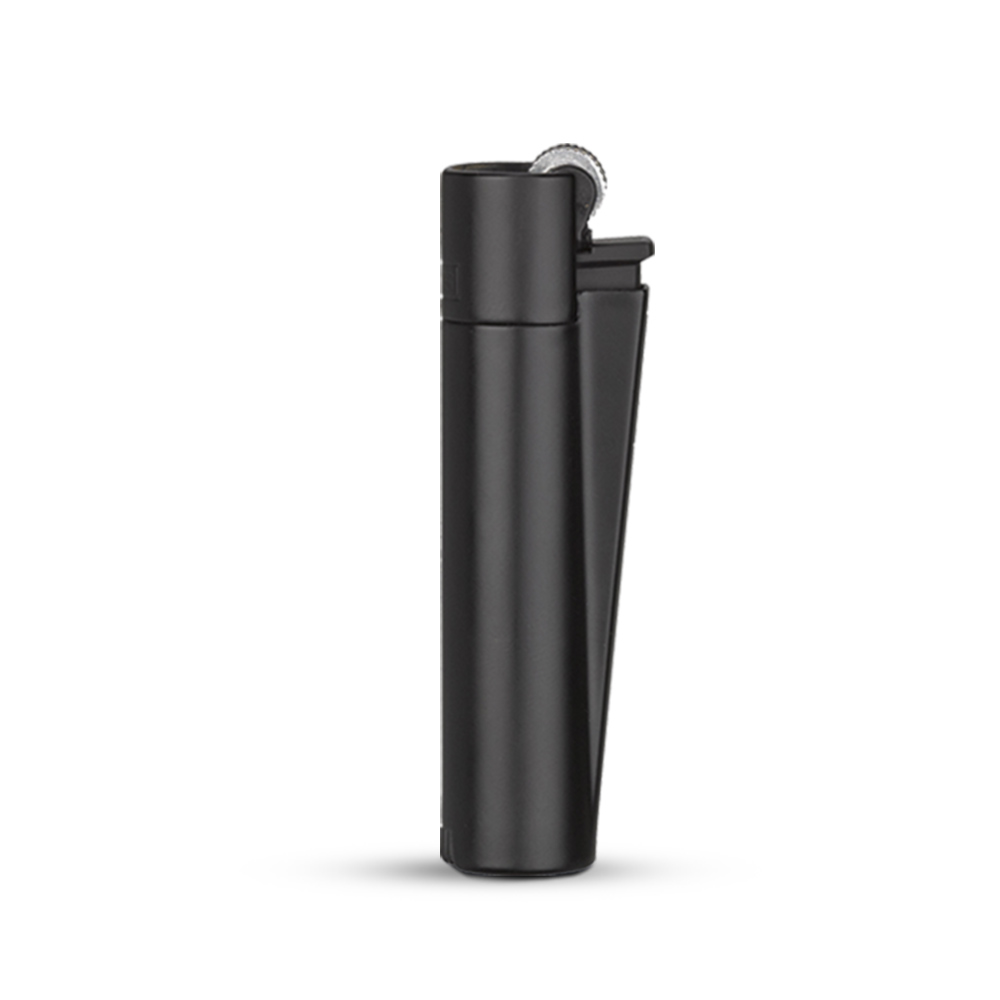 MENENGİÇ MAT SİYAH CLİPPER METAL SİBOPLU ÇAKMAK isimli ürünün 1. resmi