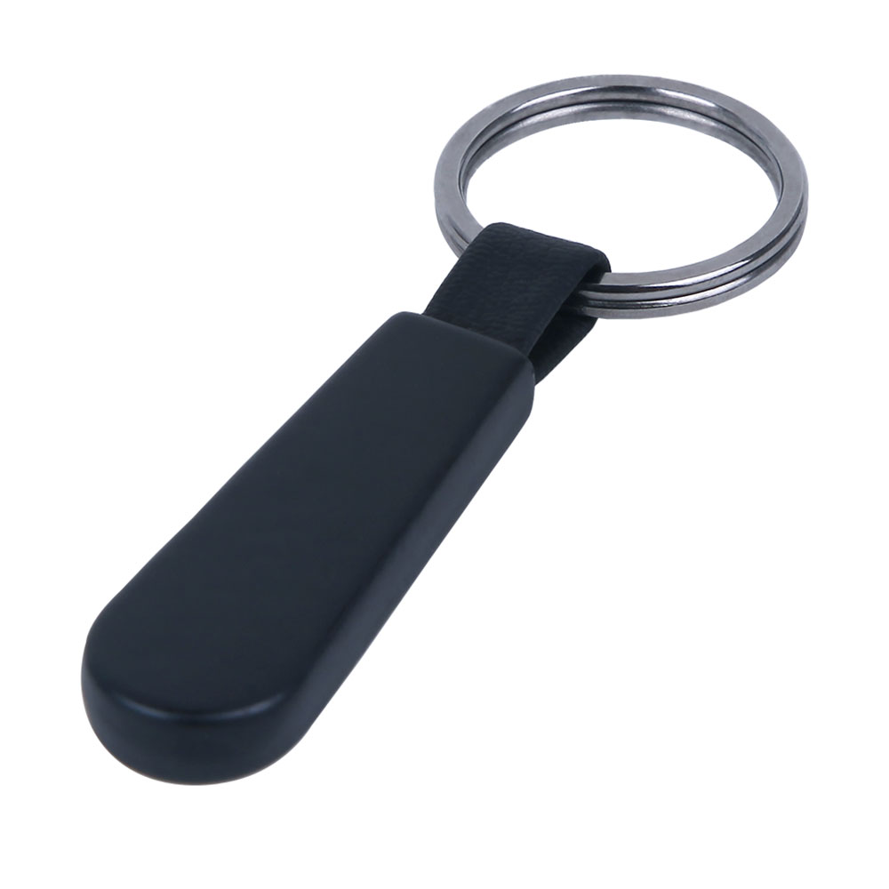 EĞRİÇAM SİYAH METAL - DERİ ANAHTARLIK isimli ürünün 1. resmi