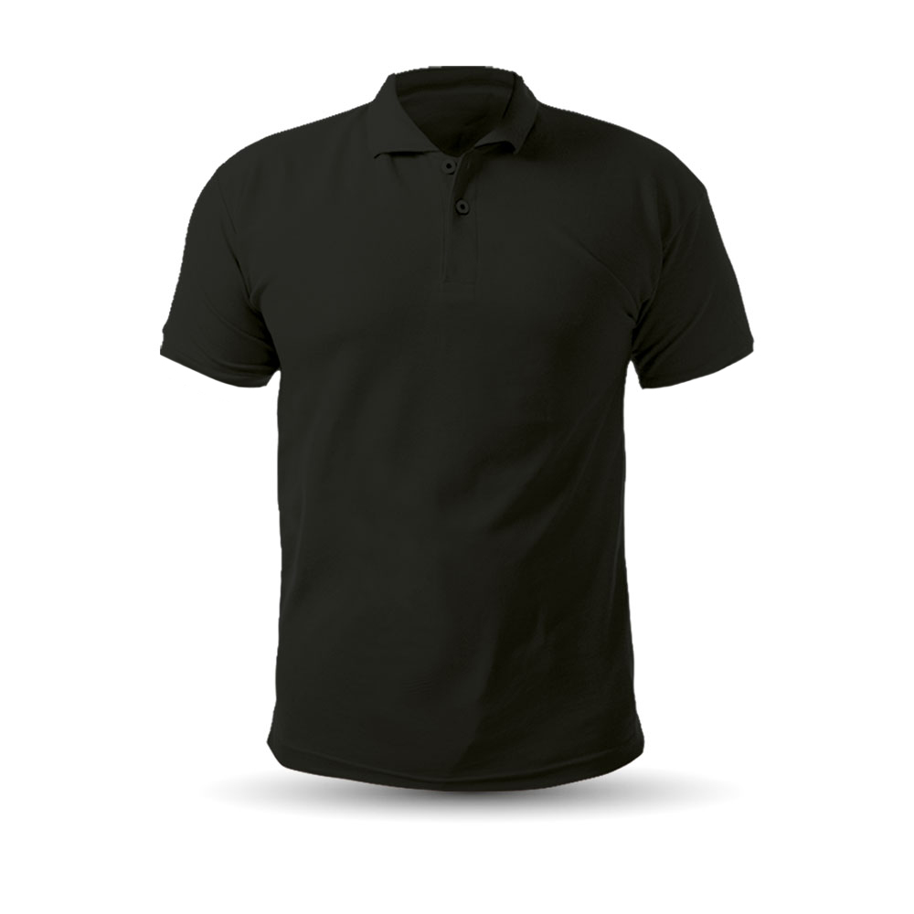 AÇELYA SİYAH S POLO YAKA TİŞÖRT isimli ürünün 1. resmi