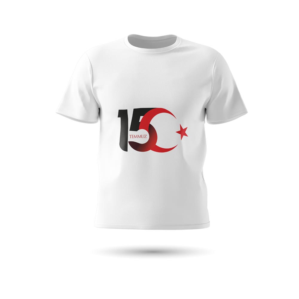 POLYESTER BEYAZ S T-SHİRT isimli ürünün 1. resmi
