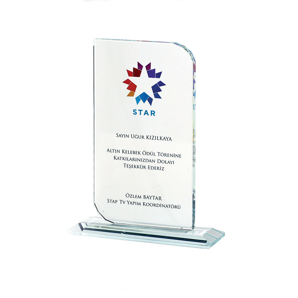 PINAR KRİSTAL PLAKET isimli ürünün 1. resmi