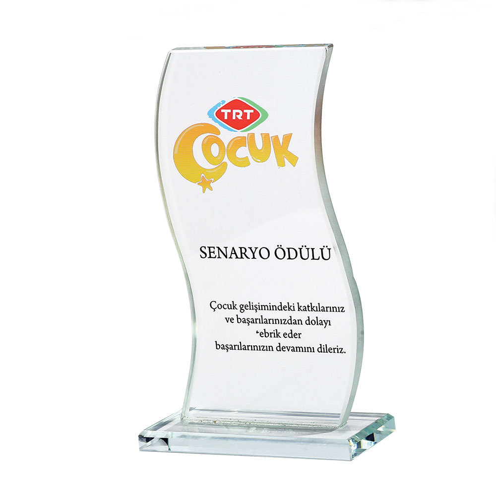 SAYAN KRİSTAL PLAKET isimli ürünün 1. resmi