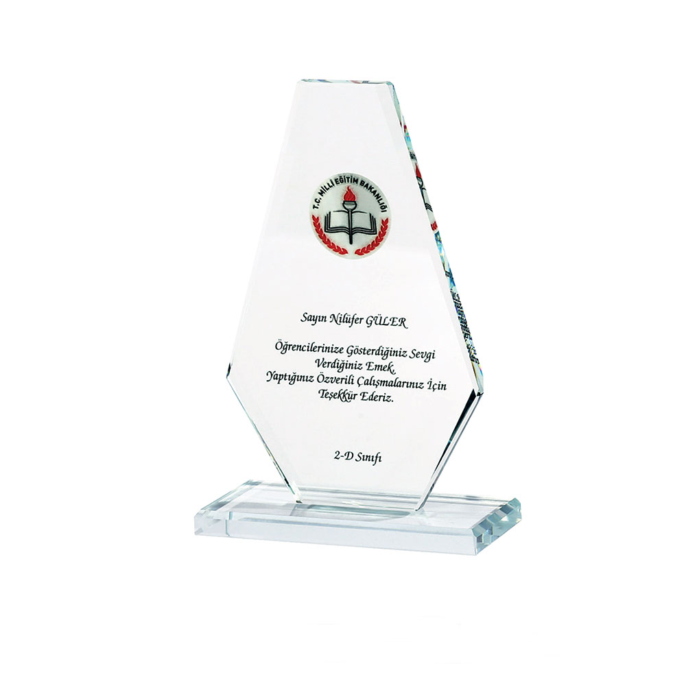 YAMAN KRİSTAL PLAKET isimli ürünün 1. resmi