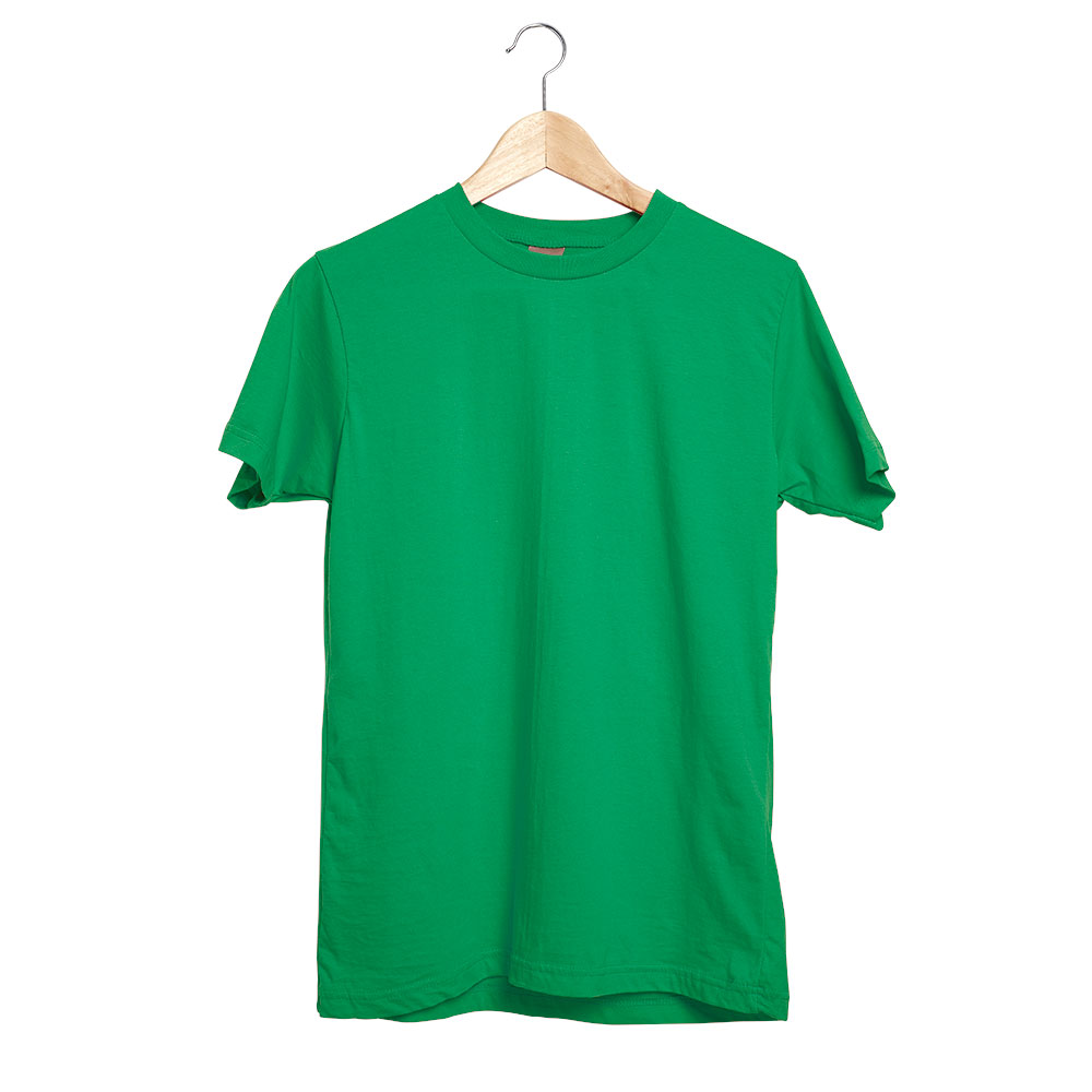 GARDENYA YEŞİL XXL SIFIR YAKA TİŞÖRT isimli ürünün 1. resmi