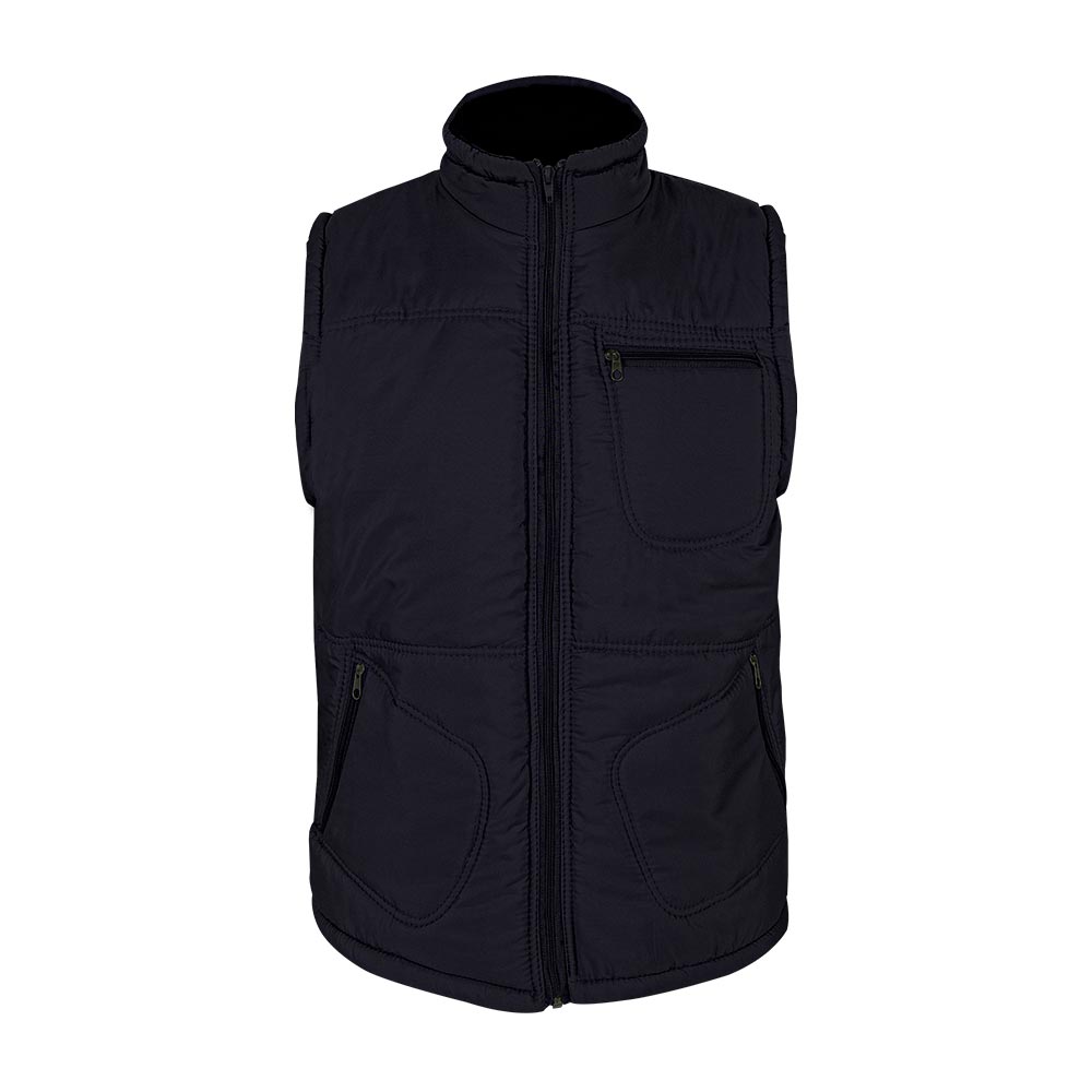 ALASKA SİYAH ÜÇ CEPLİ ŞİŞME YELEK  3XL isimli ürünün 1. resmi