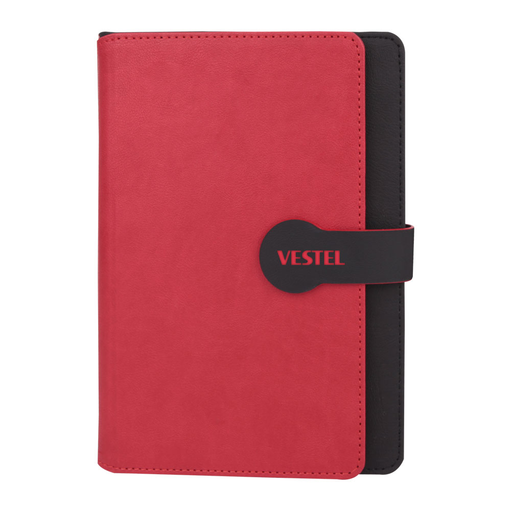 SARAY KIRMIZI GEÇME KAPAK DEFTER isimli ürünün 1. resmi