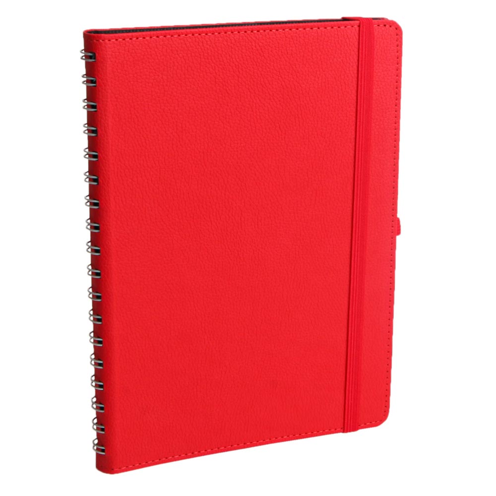 SÖĞÜTÖZÜ KIRMIZI SPİRALLİ TARİHSİZ DEFTER (17X24 CM) isimli ürünün 1. resmi