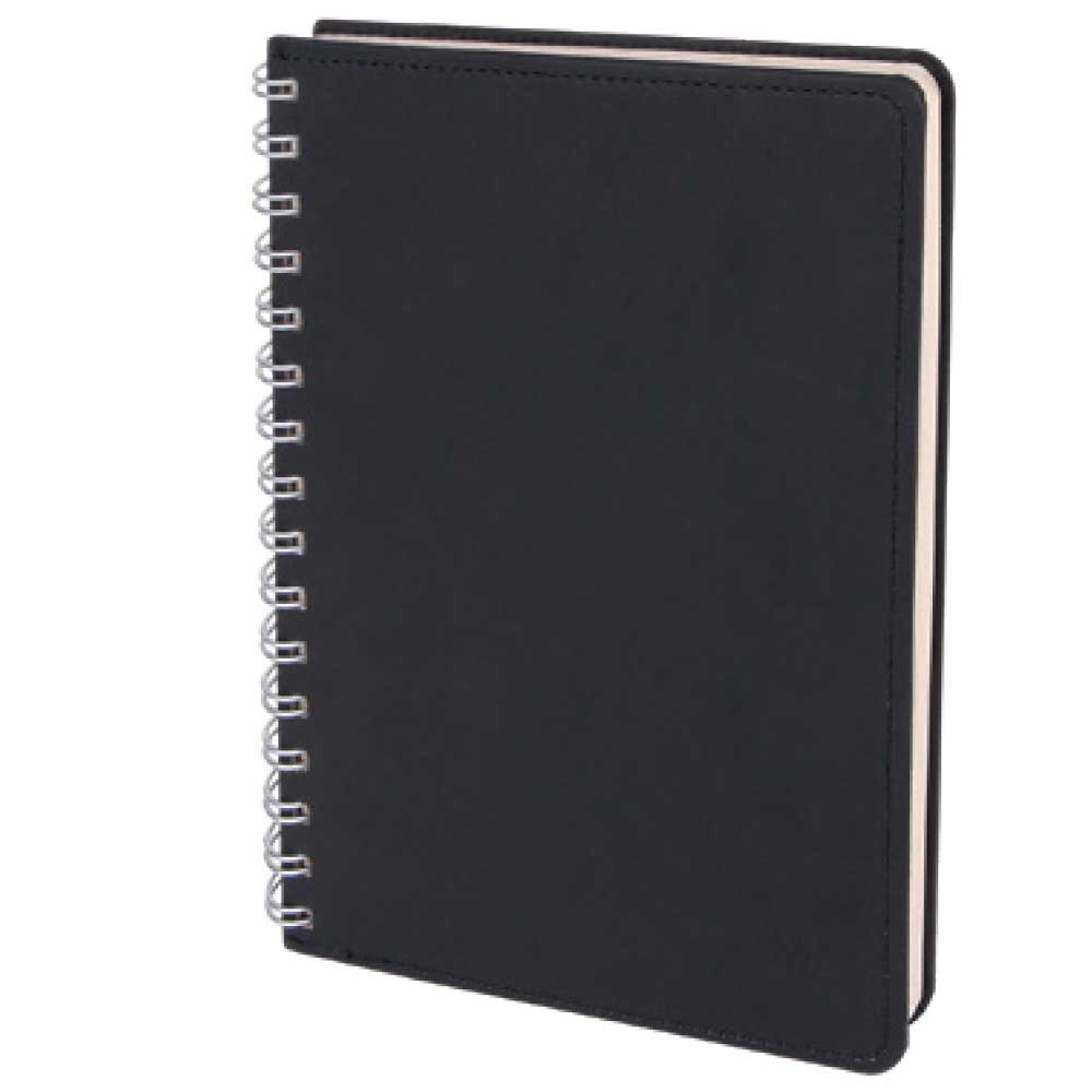 BATIKENT SİYAH TARİHSİZ DEFTER (15X21 CM) isimli ürünün 1. resmi